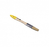 Кисть "Кедр" плоская деревянная ручка № 1,5 (38мм)
