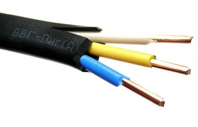 Кабель ВВГ-Пнг 3*1,5  30метров (цена за бухту) продажа в упаковках