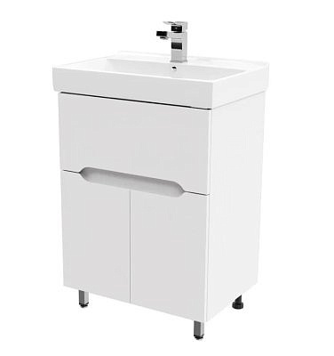 Тумба напольная MIRSANT SOHO 60 Quadro Light без рак.(под рак.Fest-60)