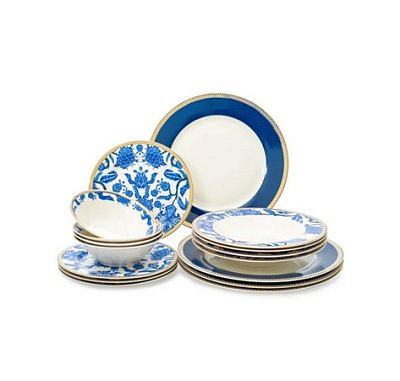 Сервиз столовый 16 предметов BLUE FLOWER TDS135