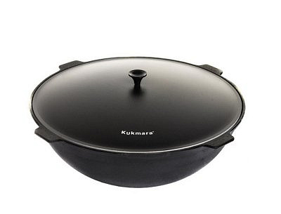 Казан 10л Чугун с крышкой КЧ101 Кукмор  