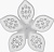 Потолочный светильник  Escada  10278/5 LED*95W White