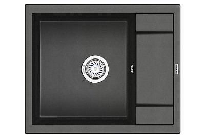 Мойка для кухни Granula 6002 600*500мм цвет черный 