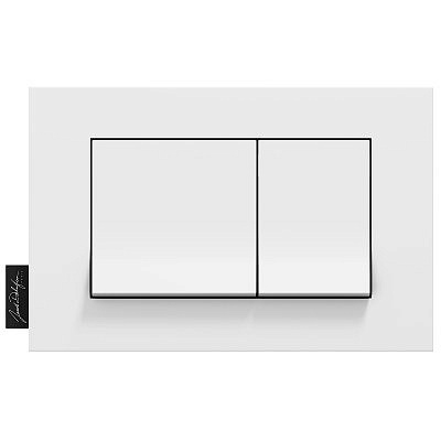 Кнопки смыва Jacob Delafon E20858-00, глянцевый белый