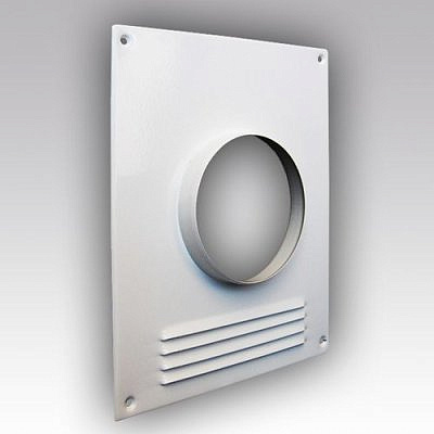 Площадка ТПМР 110 торцевая с решеткой d 110 металлическая