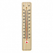 Термометр деревянный INBLOOM Классик малый блистер 20х4см 473-029