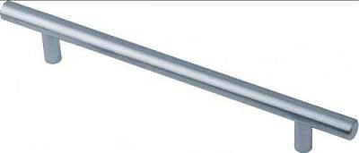 8926 Ручка-рейлинг  BRUSH NICKEL 128 мм