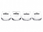 Набор стаканов низкие для виски Регионы Шотландии 4шт 300мл