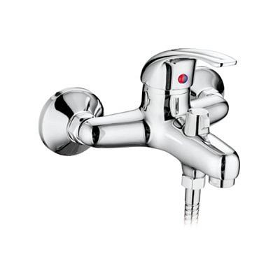 Смеситель для ванны Ledeme однорычажный короткий излив L3029-B 