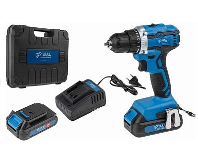 Аккумуляторная дрель-шуруповерт BULL SR1803 0329105