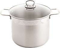 Кастрюля с крышкой 8л MASTER CHEF ASM008