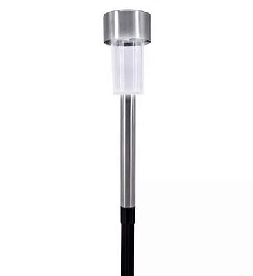 Светильник на солнечной батарее 31см SBF-101 1LED металл IP44 ШК (бокс 48шт) Smartbuy 