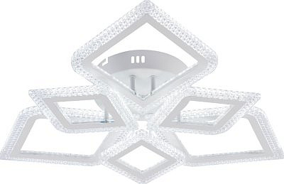 Люстра  РеалКерамика 2925-3+3  Inizio LED 114W (71.5*12 ) 