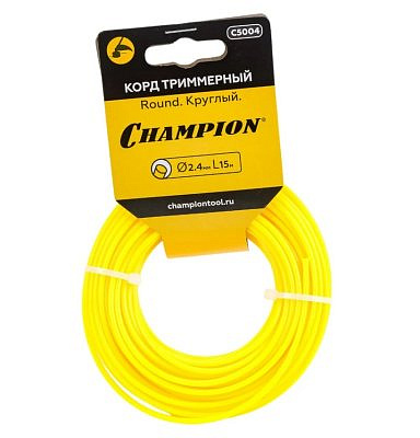 Корд трим.CHAMPION Round 2.4мм *15м (круглый) в мотке C5004