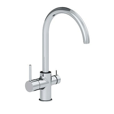 Смеситель для кухни AZARIO TASCO с подключением к фильтру для питьевой воды хром AZ-15164421