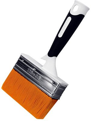 Кисть DECOR "Black White" деликатная 120х35мм ультрамягкий ворс 870-135