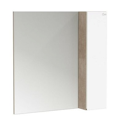 Шкаф-зеркало Алеста 80.00 правый  Оника