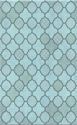 Фоскари бирюзовый декор OP\A22\6328 25*40