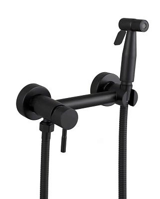 Смеситель для биде SAVOL с гигиенической лейкой S-FXQ006H черный