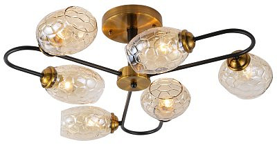 Люстра модерн 3126-306  Moonless 6 x E14 40 Вт