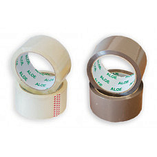 ALOE Скотч упаковочный Professional прозрачный 50*66м 45мкм