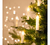 Электрогирлянда VEGAS "Свечи на прищепках" 1,5м, 6 теплых ламп 222745/55127