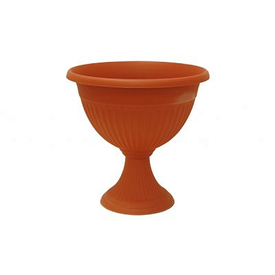 Кашпо-вазон ЛИВИЯ низкий 310мм 7лТерракотовый