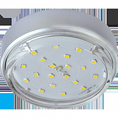 Светильник Ecola  GX53-DGX5318 накладной лёгкий Серебро 18*88