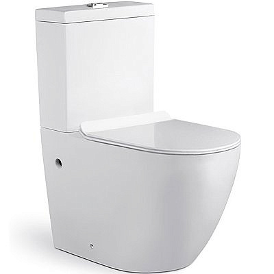 Компакт AZARIO Corsa AZ-2062S напольный безободковый с сиденьем микролифт