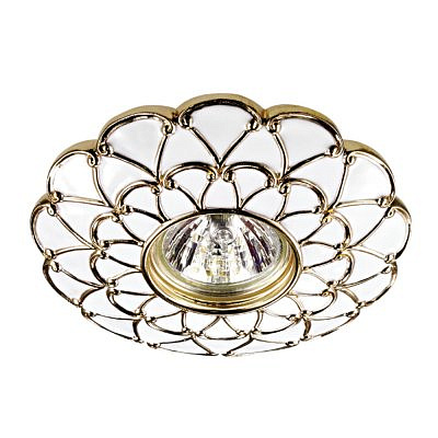 Встраиваемый декоративный  светильник 370223 SPOT NT16 303 белый/золото IP20 GX5.3 50W 12V PATTERN