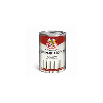 Эмаль ПФ-115 OLECOLOR Белая д/радиаторов 0,9кг