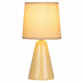 Настольная лампа Rivoli Edith 7069-501 1 * Е14 40 Вт керамика желтая