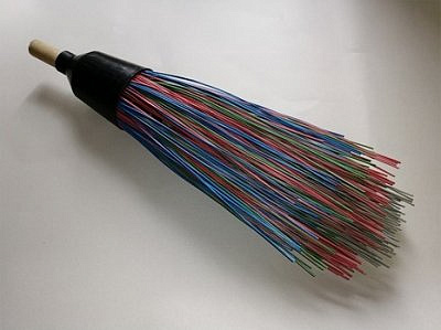 Метла для уборки улиц п/п круглая малая