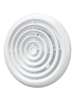 Вентилятор FLOW 4S BB осевой канальный вытяжной с круглой решеткой с двигателем D100