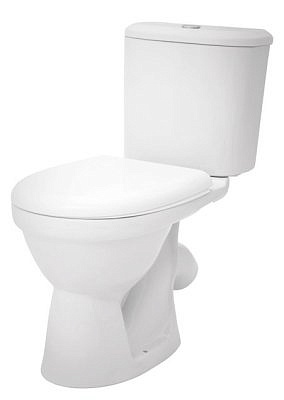 Компакт Santek Бореаль Антивсплеск косой выпуск, 2 режимный, дюропласт, 1.WH30.2.143