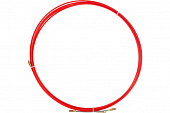 Протяжка кабельная 3,5мм 5м красная REXANT 47-1005 