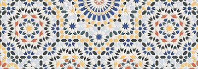 Плитка керамическая KERLIFE RUS Менара декор/MENARA DECOR 25,1*70,9