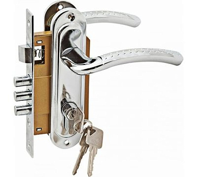 Ручка с замком Arsenal  LH 7036-59 PC