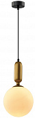 Светильник подвесной Rivoli 4106-201 Agnes 1 x E14 40Вт дизайн потолочный шар 