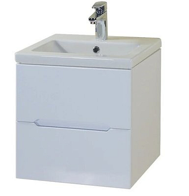 Тумба АЙЛЕНД 50.13 подвесная с раковиной Como-50  /Оника/