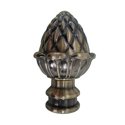 Комплект из 2-х наконечников  АГРА СН-16-102-24 Золото антик