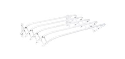 Сушилка для белья настенная складная 6м белая Ника СН120/Б