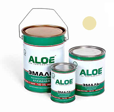 Эмаль ALOE ПФ-115 Бежевый 0,8кг