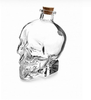 Штоф Briverre ЧЕРЕП для крепких напитков  800 мл BR2012