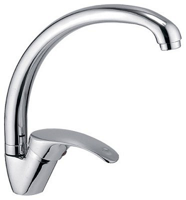 Cмеситель для кухни Ledeme L4136-B Утка картридж 35 боковой  