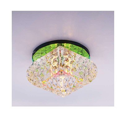 Светильник точечный Bohemia Italmac 2201572 с ограненным стеклом G9 мультиколор