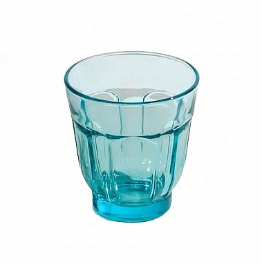 Стакан РОМАН низкий 250мл бирюзовый  O0339