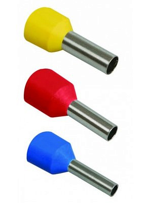 Наконечник штыревой втулочный изолир. НШВИ 1-8мм2 желт. (уп.100шт) IEK UGN10-001-D14-08