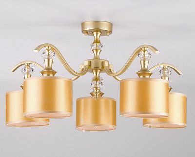 Люстра потолочная Eurosvet 60070/5 перламутровое золото