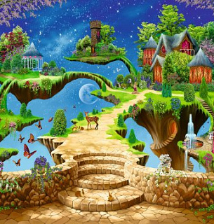 Фотообои Волшебная страна 300*270